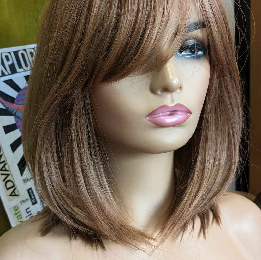 copper redhead ginger wig